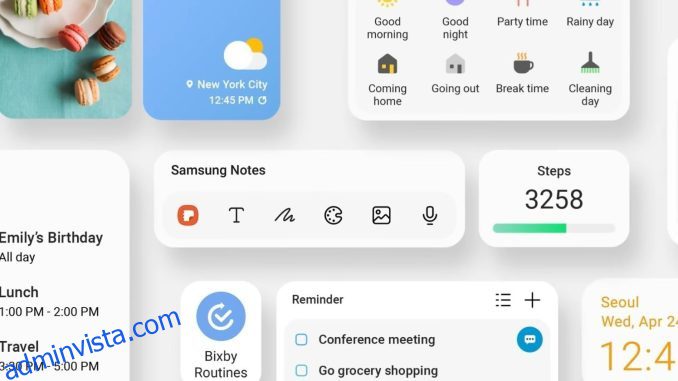 De 8 bästa Samsung-widgetarna att lägga till på din Galaxy-startskärm