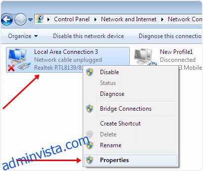 Hur man ansluter två bärbara datorer med LAN-kabel Windows 11