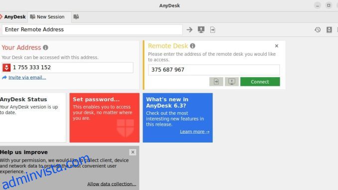 Hur man installerar och använder AnyDesk på Linux