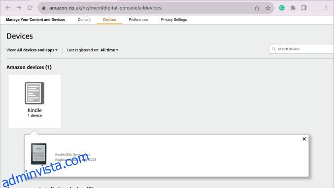 Hur man tar reda på vilken Kindle-modell du har: 4